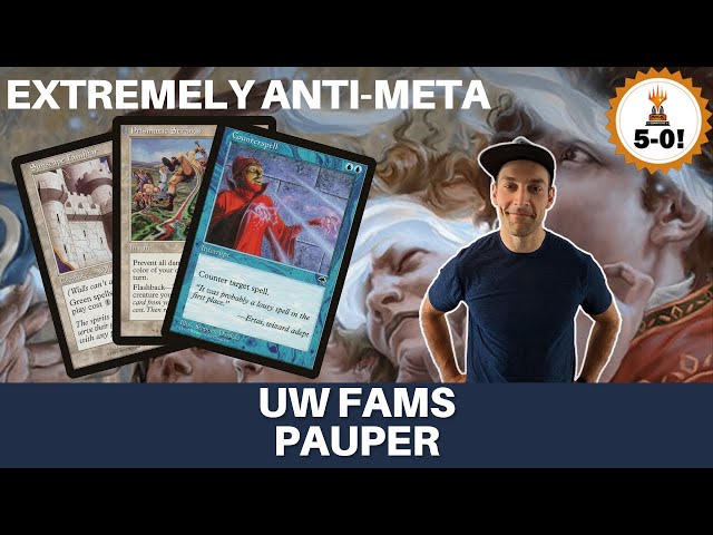 TROPHY! Fight the meta with Counterspell and Strands in Familiars | MTG Pauper - YouTube TROPHY! Fight the meta with Counterspell and Strands in Familiars | MTG Pauper - YouTube