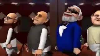 AUDI LAI DAU BY MODI- FUNNY ANIMATED