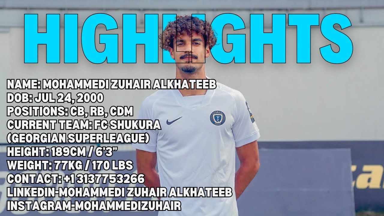 Mohammedi Zuhair Alkhateeb Game Highlights Superleague