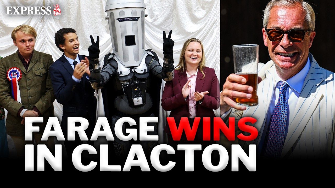 FULL RESULT | Nigel Farage beats Binface to win Clacton by-election