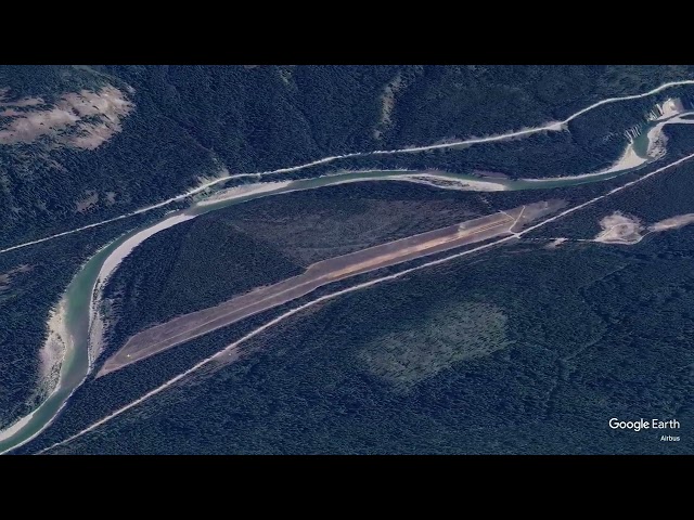 Runway Flyover - Spotted Bear, Montana
