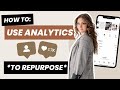 How to Use Instagram Analytics to Help You Repurpose Content