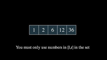 Educational Codeforces Round 144 | C "Maximum Set" | 1796C