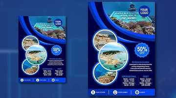 Membuat Desain Flyer dengan Adobe Photoshop CS6 - Tutorial Photoshop