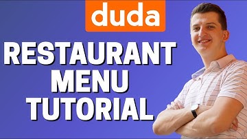 How To Add Restaurant Menu In Duda Site Editor