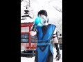 My new style Sub Zero Bi Han Walk and brushing my head hear date alone in my realm Japan 🇯🇵winter ❄️