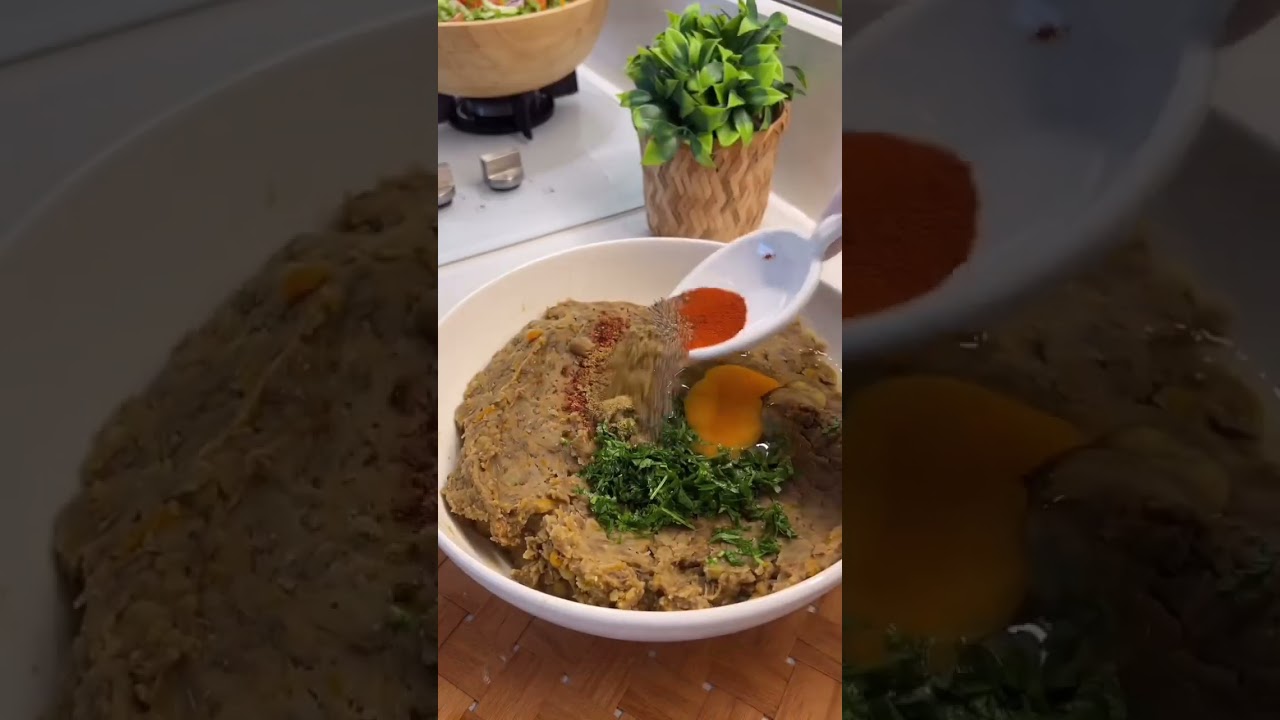 En Lezzetli Yeşil Mercimek Köftesi Tarifi 👌🏻#shorts