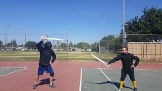 Meyers Dussack Defeating Cuts With Oberhauw Suppressing Cut