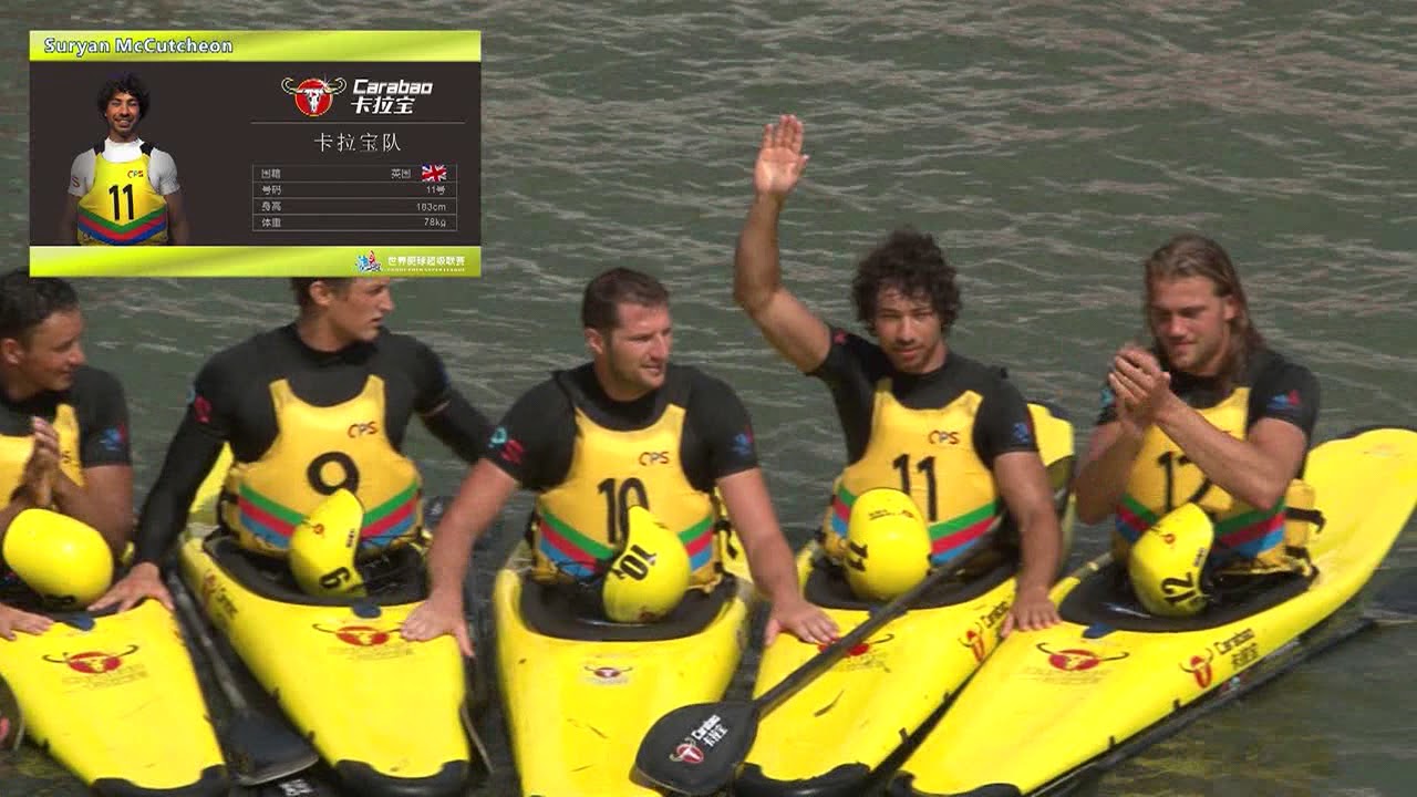 2017 CPSL Canoe Polo Super League Carabao(Yellow) VS Winner kayak(White