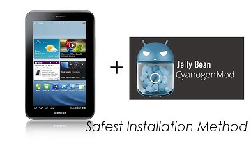 Galaxy Tab 2 7.0 - How to Install Jellybean CM10 Cyanogenmod (P3100 / P3110 / P3113) - Cursed4Eva