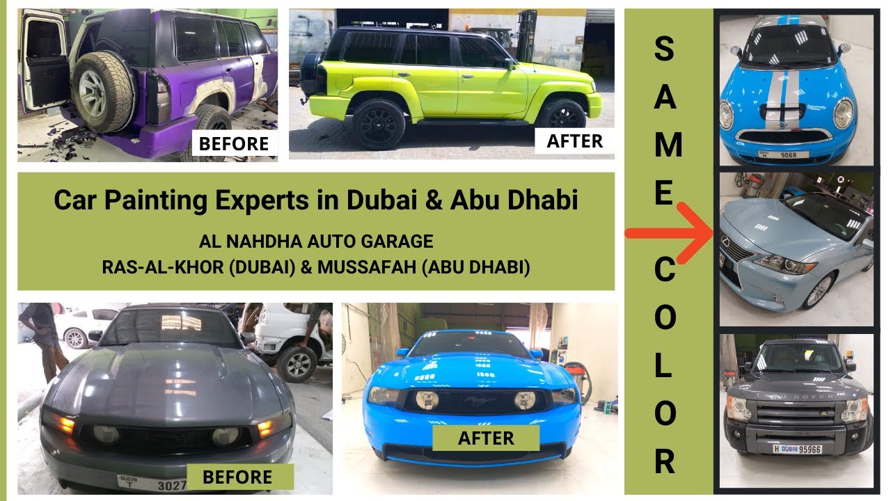 Car Painting Experts Abu DhabiBest Car Painting MussafahAffordable