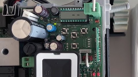 Easy learning of Allmatic Rolling Code remote on a BIOS Control unit.