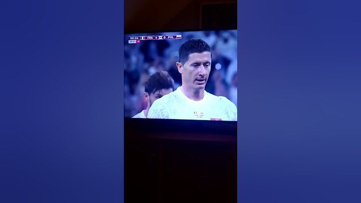 Gol Roberta Lewandowskiego Polska Francja