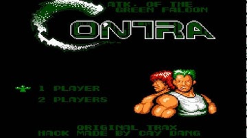 Contra Annihilation of the Green Falcon [NES]