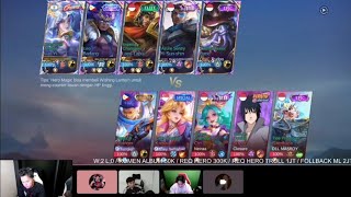 LUO YI SANZ VS PARTY AN KUROKY 🔥 BARENG SAVERO, LUKE, BALOYSKIE & MAYKIDS 🎮 NABRAK PUSH RANK 