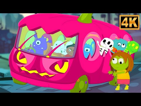 Las ruedas del autobús y más rimas de Halloween Para niños en español