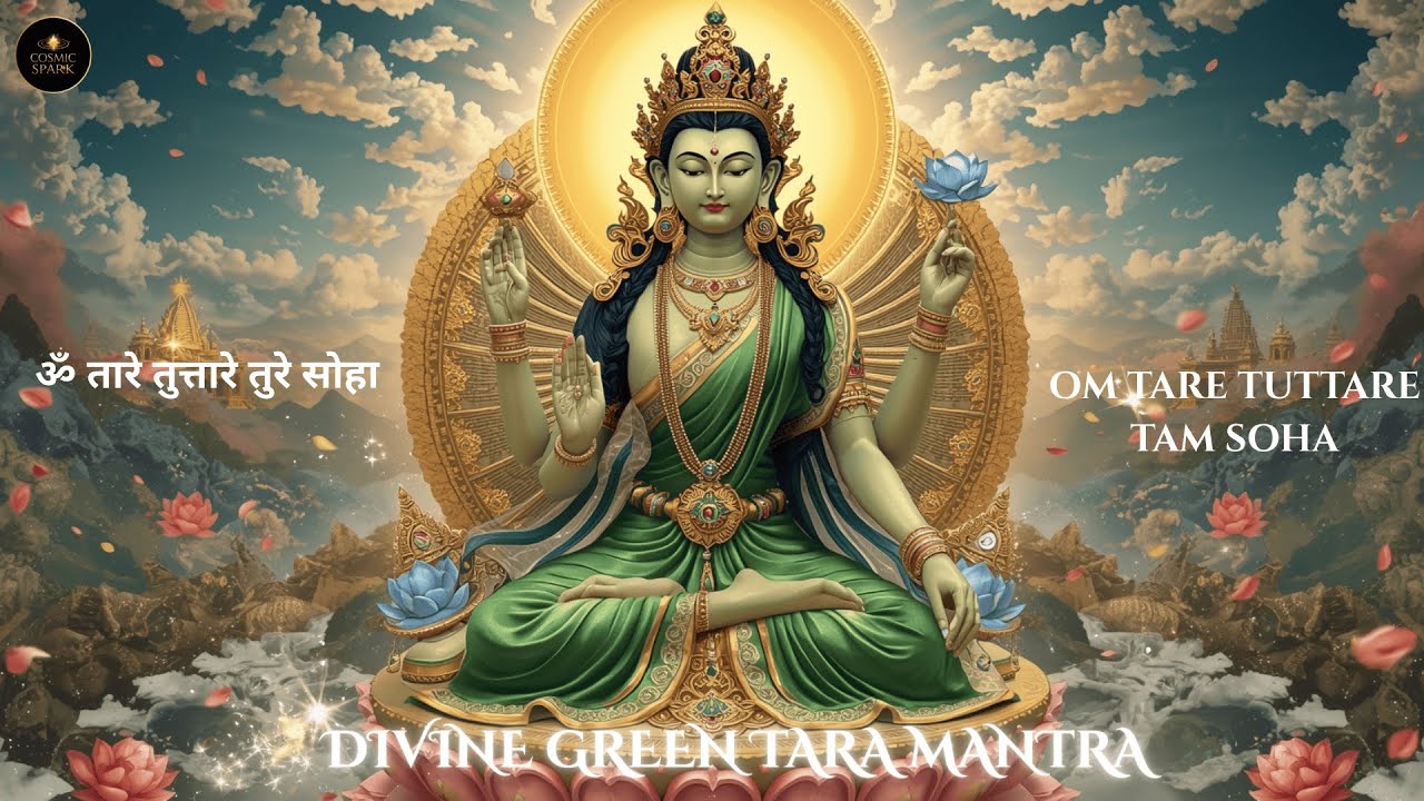 Powerful Green Tara Mantra Meditation | Divine Feminine Energy Activation