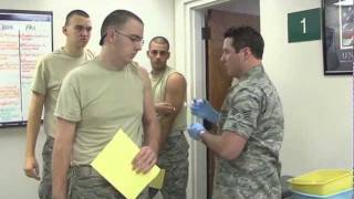 Air Force Basic Military Training BMT Immunizations