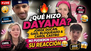DAYANA DID IT AGAIN! 😂👀 HER FUNNIEST MOMENT HAS JORGE, GAEL & CAROL REACTING