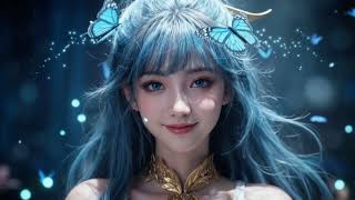 Blue Hair Anime Girl 4K Live Wallpaper 🦋💙 | Magical Butterfly Live Wallpaper for PC, Laptop, Desktop Guide