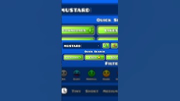 The Hardest Mustard Themed Level In Geometry Dash #geometrydash #gd #shorts #gaming
