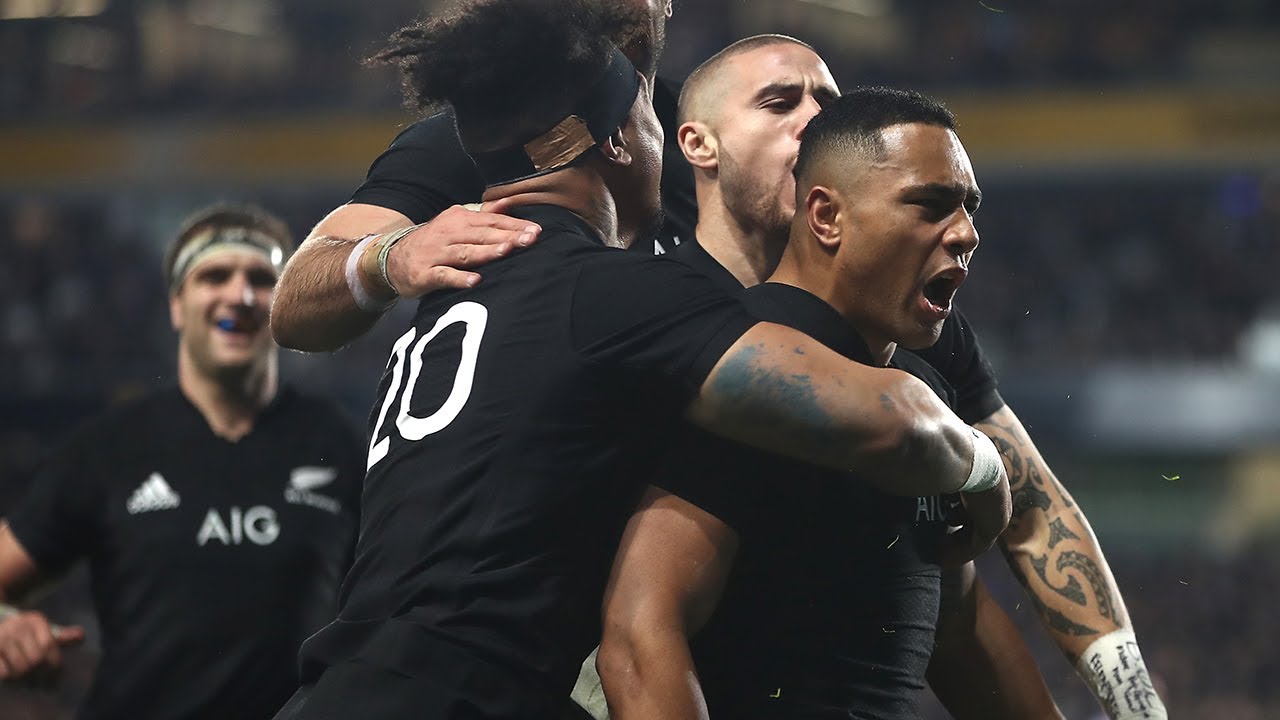 ラグビー ニュージーランド代表 オールブラックス日本来日メンバー 総キャップ1000超え Rug Tube