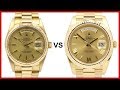 OLD Day-Date 36 vs NEW Day-Date 40 - ROLEX COMPARISON