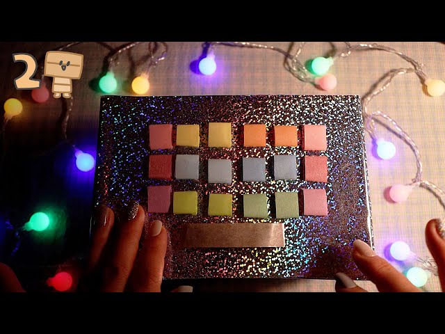 ASMR  📦 쫀득한 마스킹 테이프 키보드 2탄⌨️✨ [상자 위에 붙여봤어요📦]
