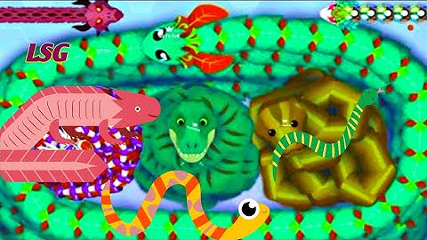 Most Delicious Snake In Snake.Io! Epic Snakeio Gameplay #16