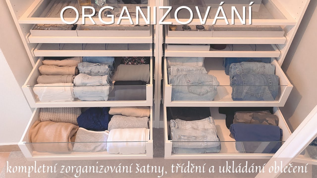 ORGANIZOVÁNÍ | KONMARI | naše šatna v ložnici & nejčastější otázky 💬