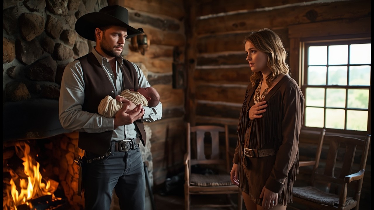 A Widowed Apache Cradled a Hungry Newborn Alone — Until a Stranger Arrived and Fed His Baby