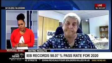 Matric Class of 2020 | IEB CEO Anne Oberholzer on 2020 matric pass rate