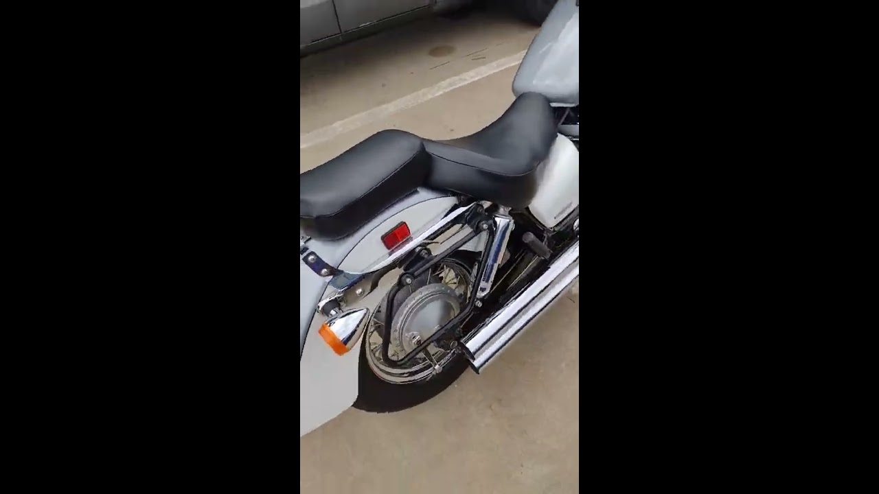 Honda Shadow Sound With Straight Pipes