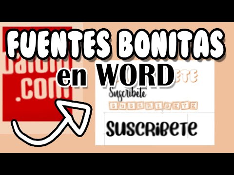 Video: ¿Cómo se obtienen fuentes gratuitas en Microsoft Word?