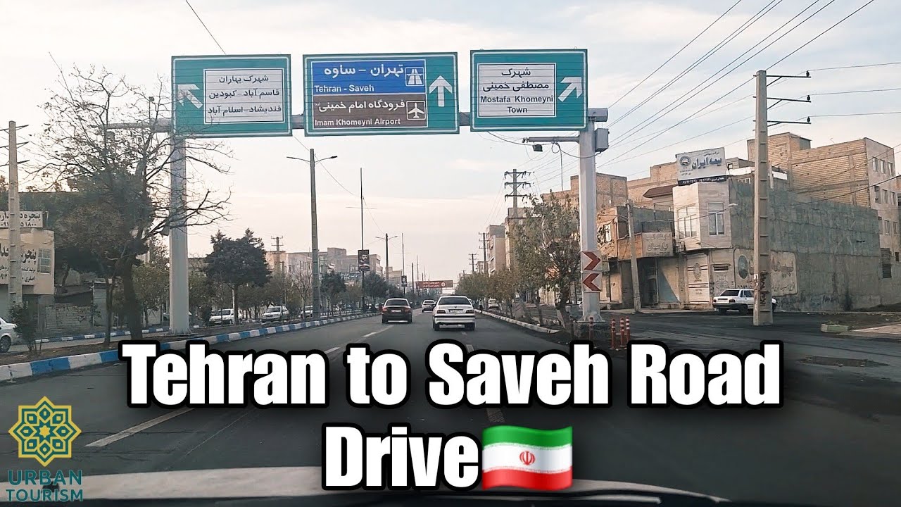 Driving from Tehran to Saveh 🇮🇷 | Relaxing POV Road Drive