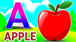 A For Apple B For Balloon Learn The 26 Letters Of The English Alphabet Nursery Rhymes