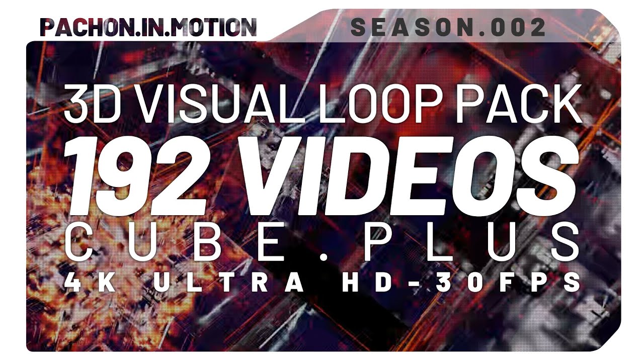 🌀 Cube.Plus|3D Visual Loop Pack🚀 - YouTube