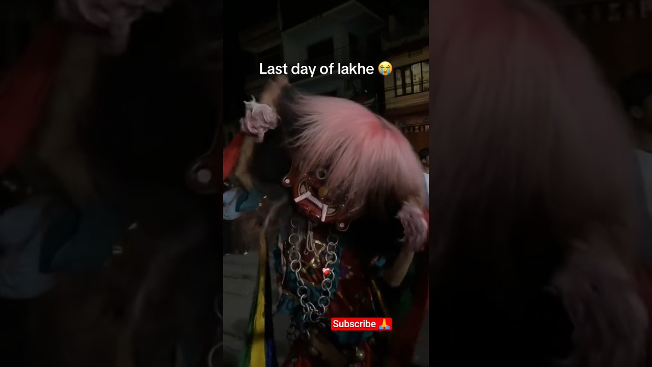 Last day of Lakhe 😭 