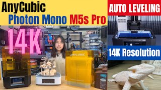 Sub $500 14K High resolution auto leveling resin 3D printer: AnyCubic Photon Mono M5s Pro