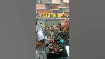 SSD fitting on your computer CPU