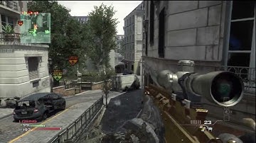 MW3 Amazing No Scope Across Map