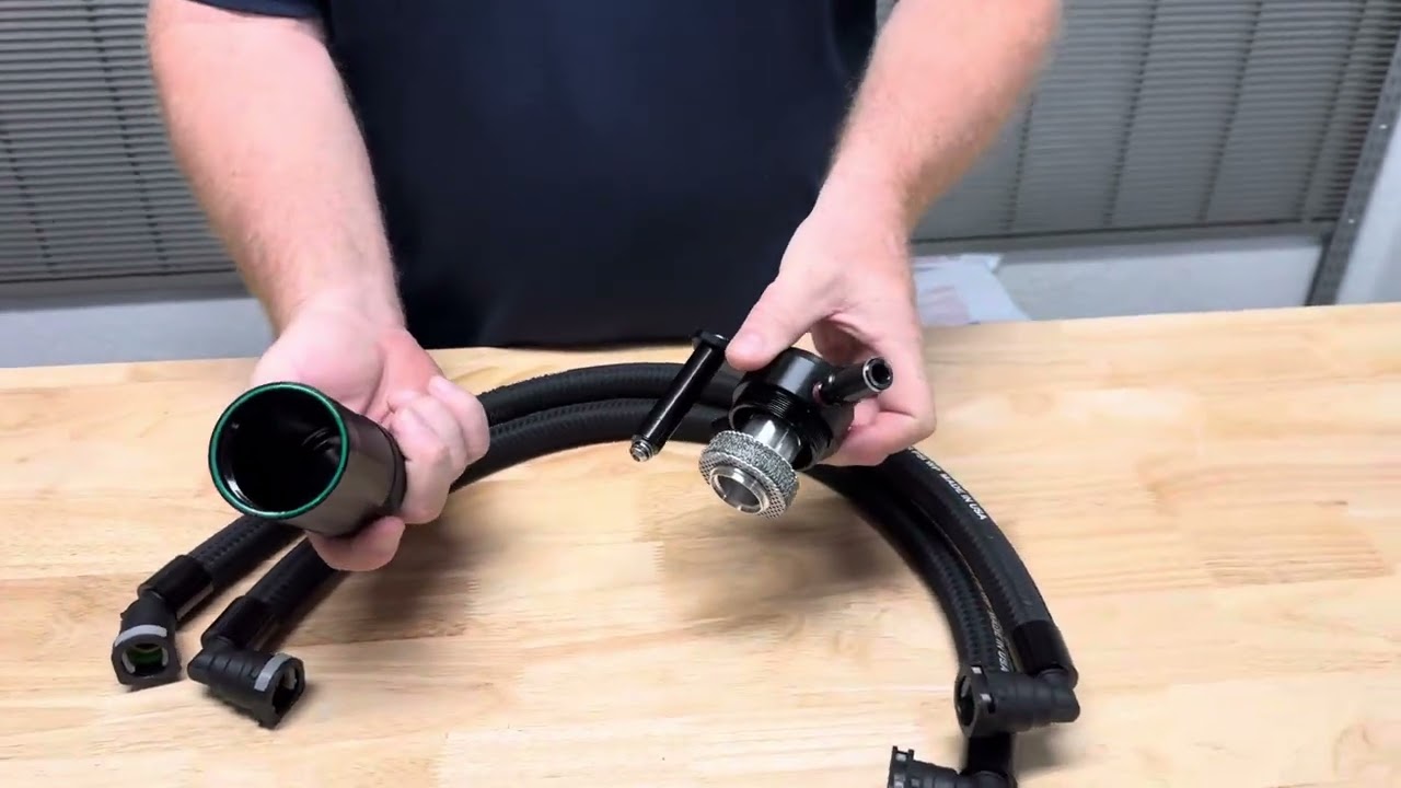 Plug N Play™ SC Oil Catch Can Separator (fits 2011-2021 Ford F150 5.0, 6.2 & Ecoboost)