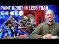 Speed paint your kroot kill team with peachy