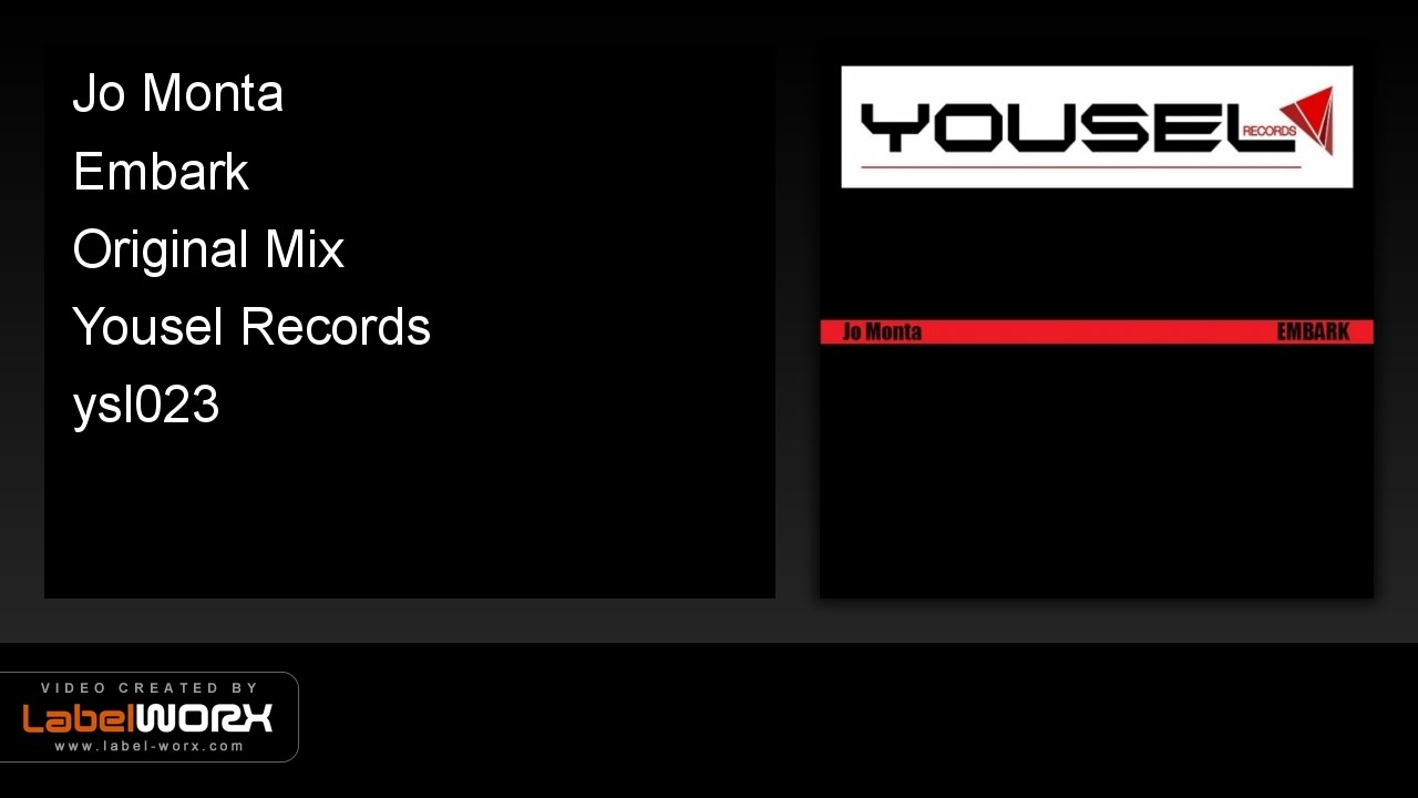 Watch Jo Monta - Embark (Original Mix) on YouTube Watch Jo Monta - Embark (Original Mix) on YouTube