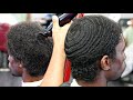 HAIRCUT TUTORIAL: 11 MONTH WOLF | MID TAPER | BIG CHOP *NEW JRL CLIPPERS*