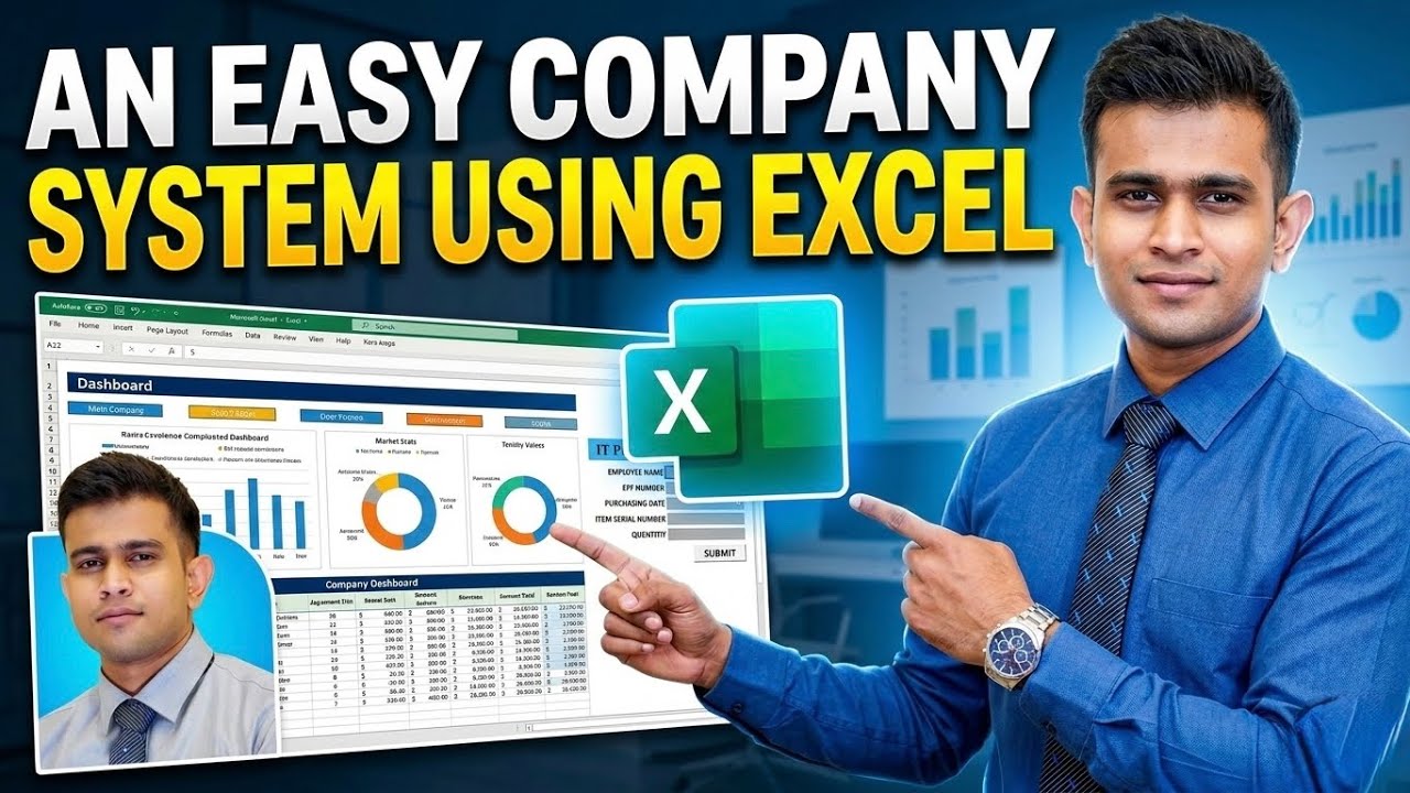 Create Simple System Using Excel || Tutorial Session Coming Soon ...