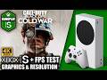 Call of Duty Black Ops Cold War - Xbox Series S Gameplay + FPS Test