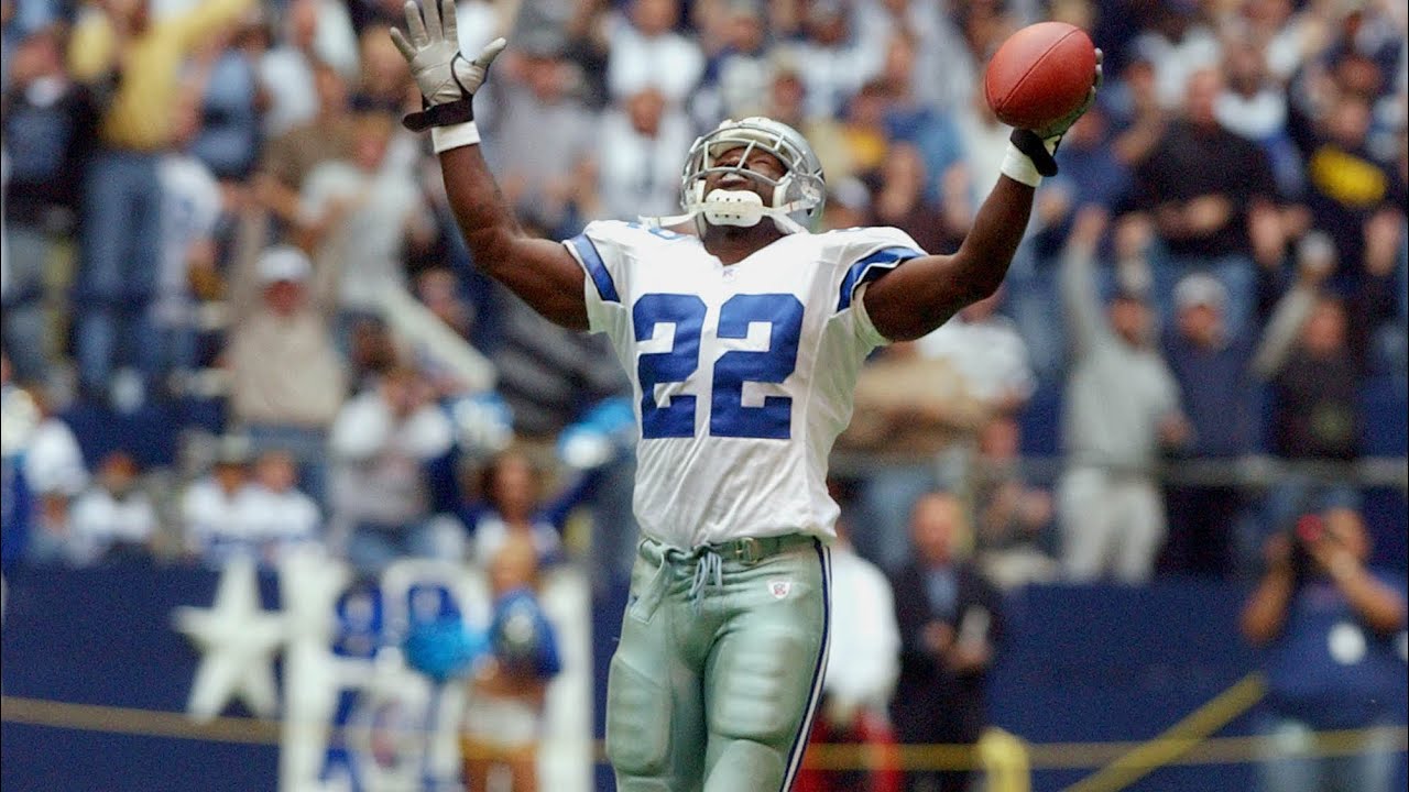 Cowboys defeat Bears..Hall of Fame RB Emmitt Smith 20th year