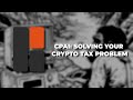 CPAI: Solving your Crypto Tax Problem.