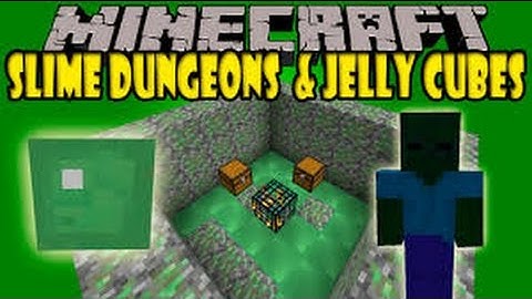 minecraft 1.8 "slime dungeons mod"